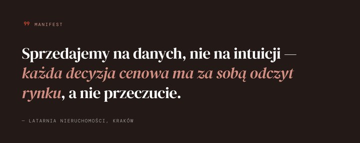 Okładka analizy w szablonie Ciepły dom
